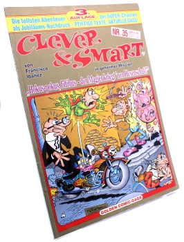Clever & Smart in geheimer Mission Comic Album Nr. 35: Hokus-pokus, fidibus - der Magier kriegt 'nen Hexenschuß!
